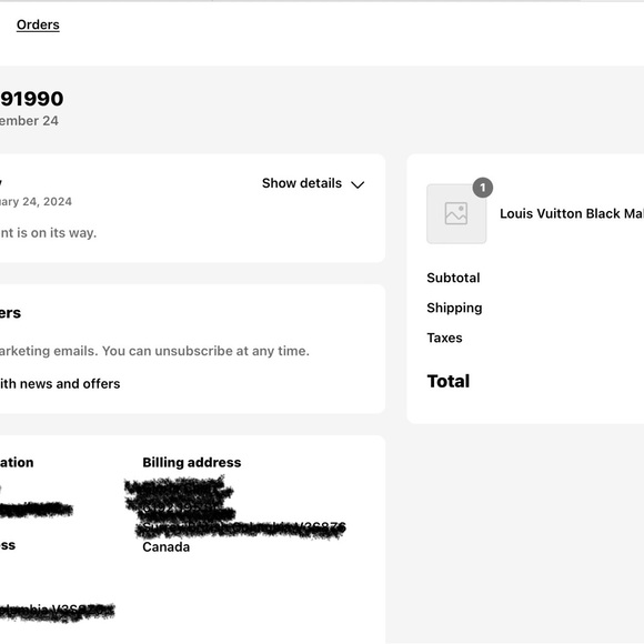 Louis Vuitton Black Mahina Scala Mini Pouch - Picture 8 of 8